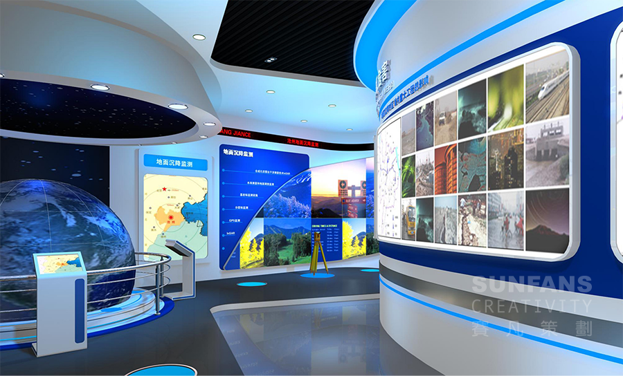 如何增加展廳的科技感？_賽凡策劃