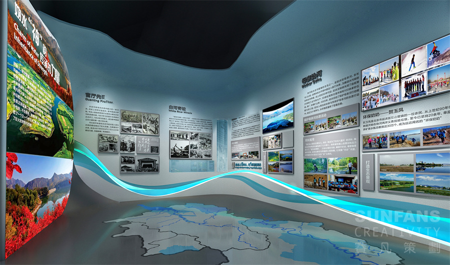 展廳設(shè)計中墻面好看的幾個創(chuàng)意做法，保證吸睛一片