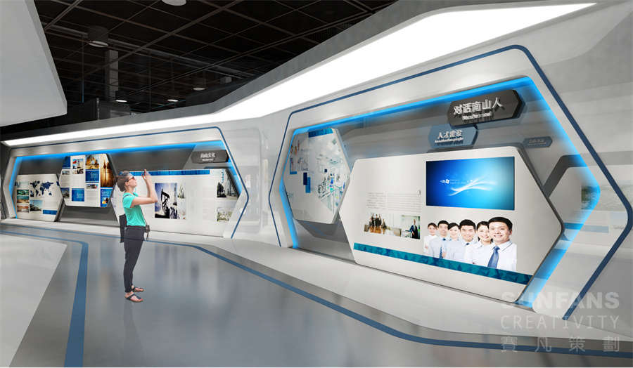 企業(yè)展廳在國外怎么設計，展廳設計公司怎么尋找?