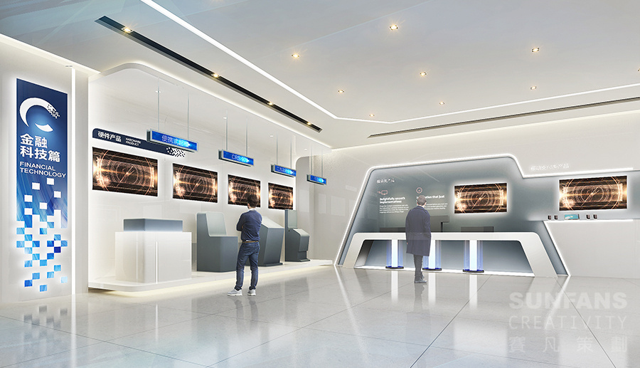 展廳設計里墻壁怎處理，可以環(huán)保耐用